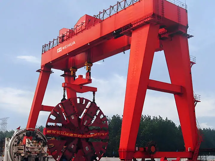 Gantry Crane for Shield Tunneling Machines03