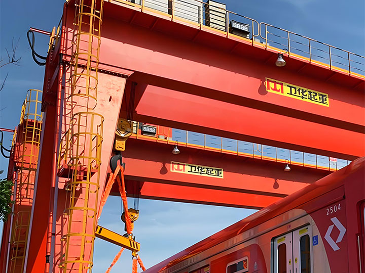 European Gantry Crane Double Beam03
